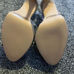 Elegant Beige Women's Heels